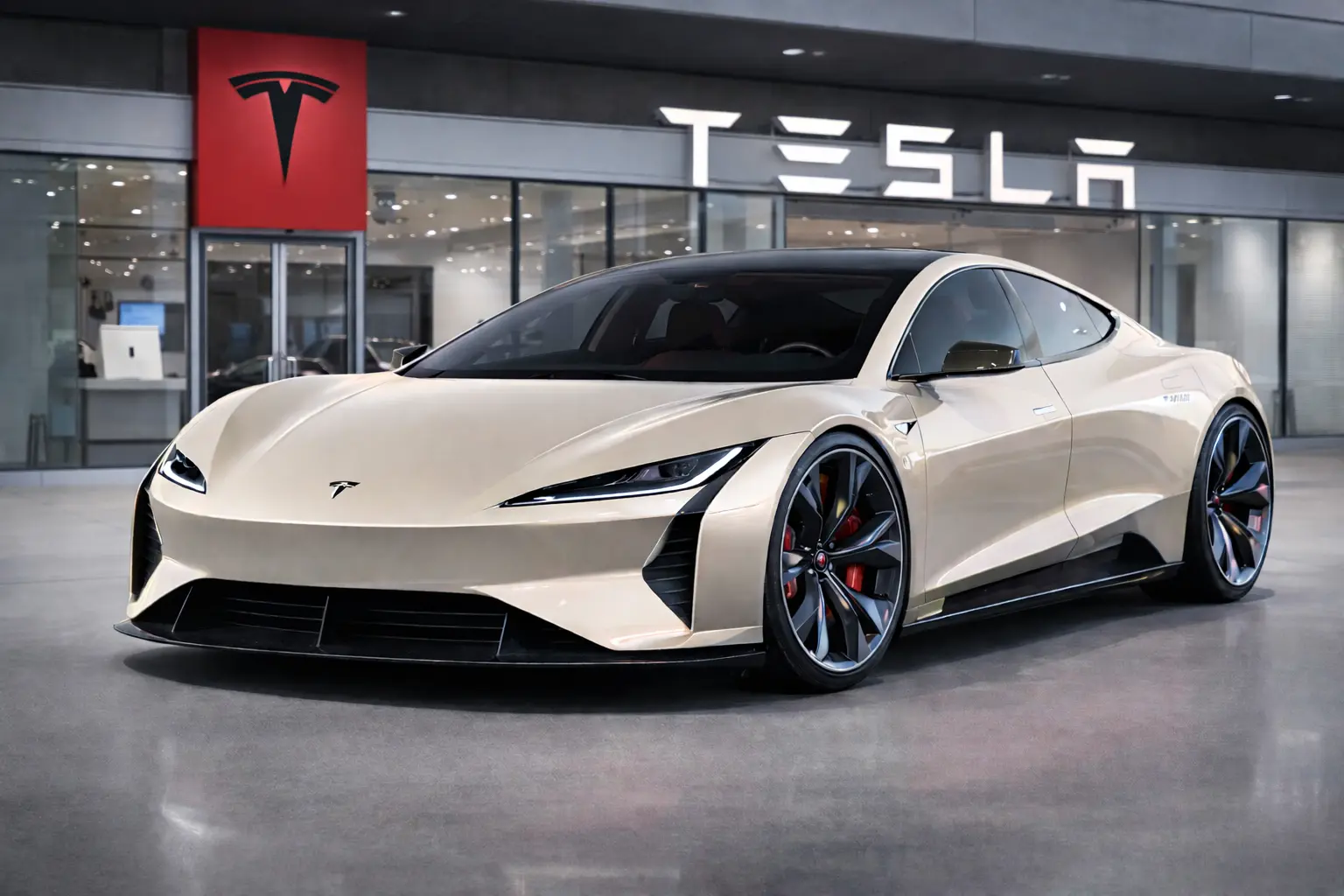 Neuester Tesla 2026: Futuristisches Design, fortschrittliche KI-Technologie und elektrische Leistung auf neuem Niveau